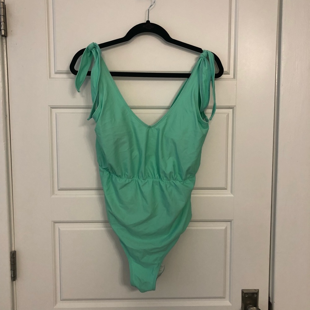 Kortni Jeane High Waisted One Piece Swimsuit Large